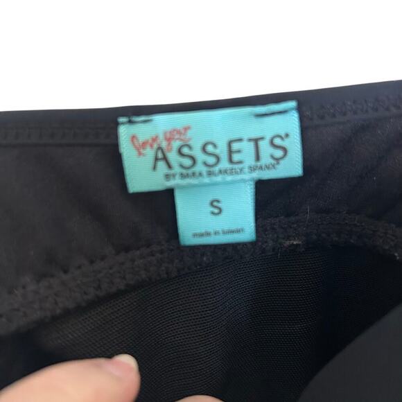 SPANX Love Your Assets Black One Piece Ruched Front Size S Beach Cruise - Picture 4 of 7